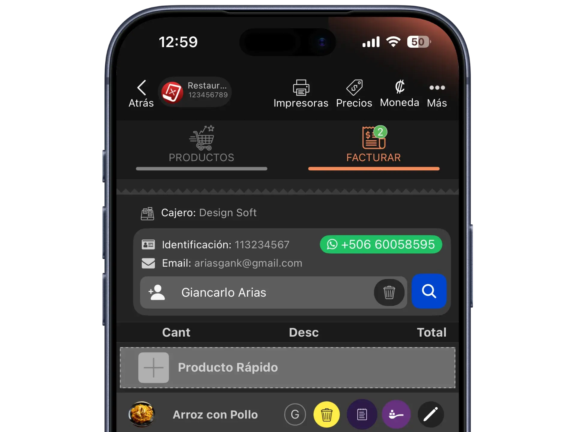 Sistema de comandas impresas y virtuales para cocina en POS Restaurantes