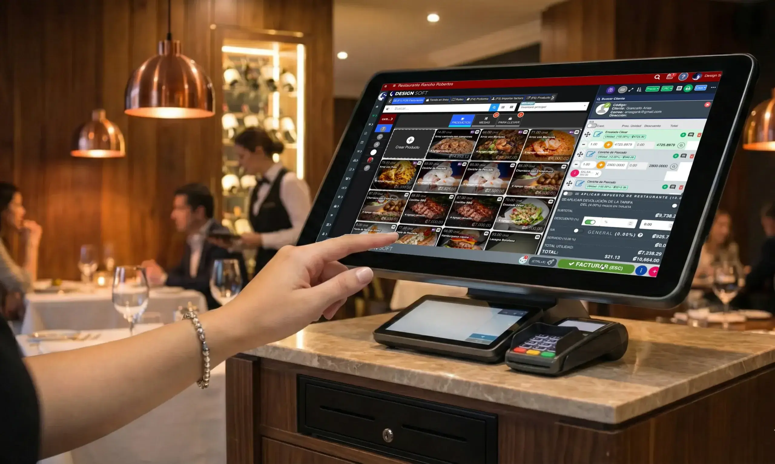 Software POS para restaurantes con facturación electrónica integrada