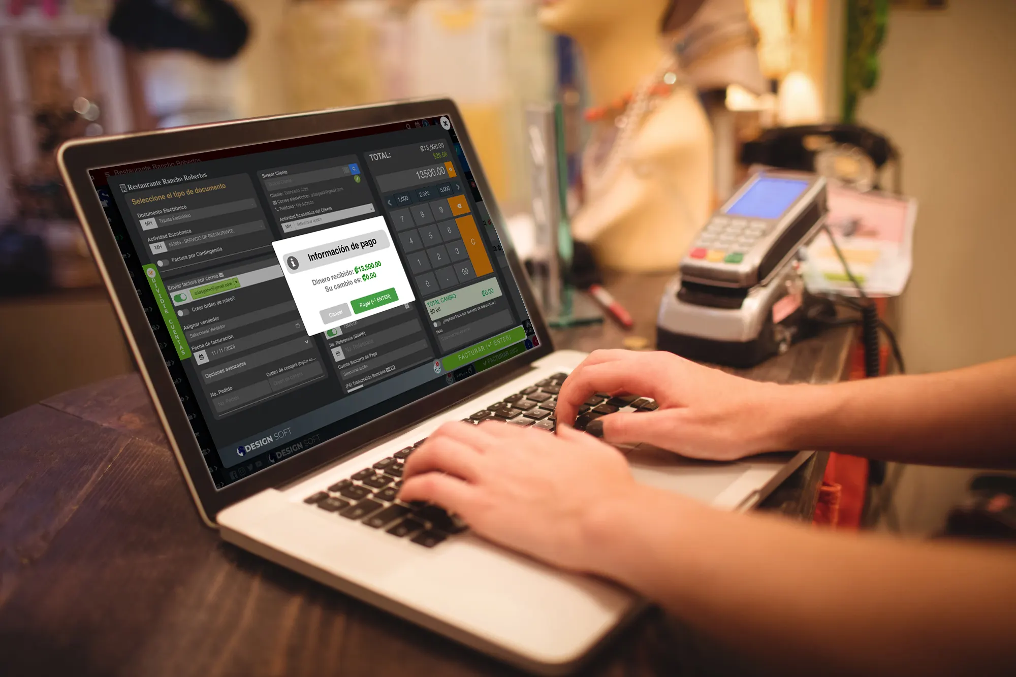 Sistema de facturación electrónica rápida en entorno web para restaurantes