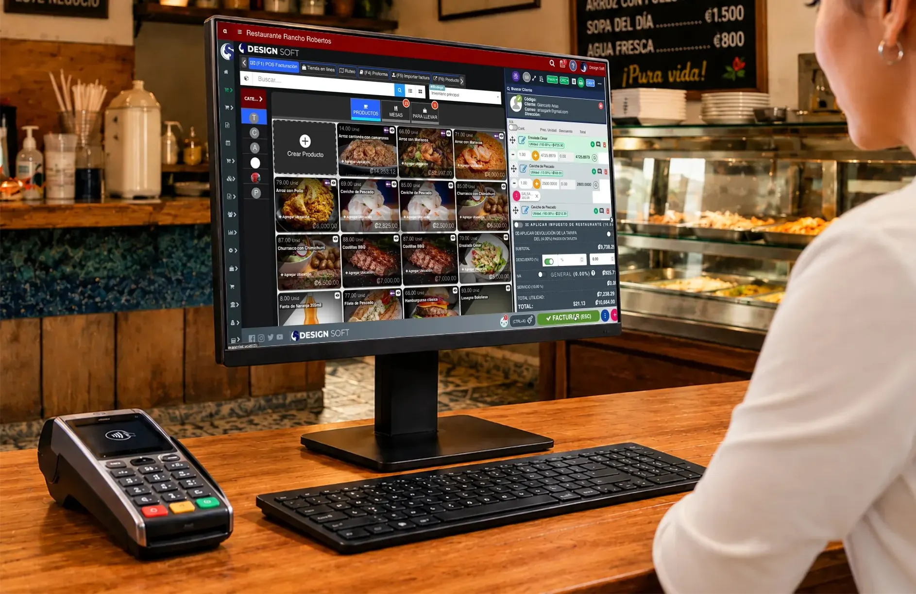 Sistema POS para Restaurantes, Sodas y Cafeterías
